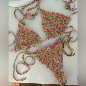 Floral Multicolor Bikini Set